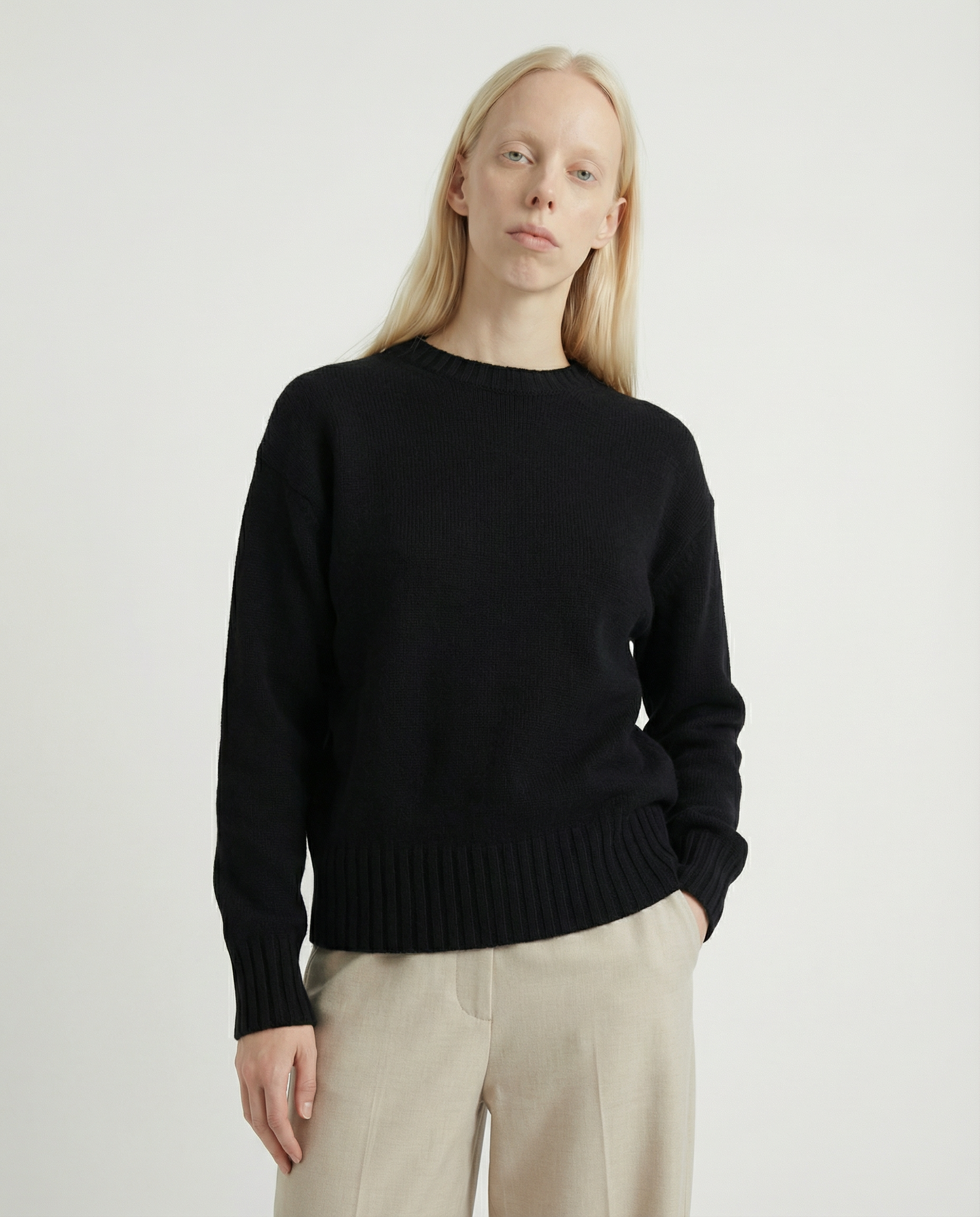 Corte Crewneck, Black