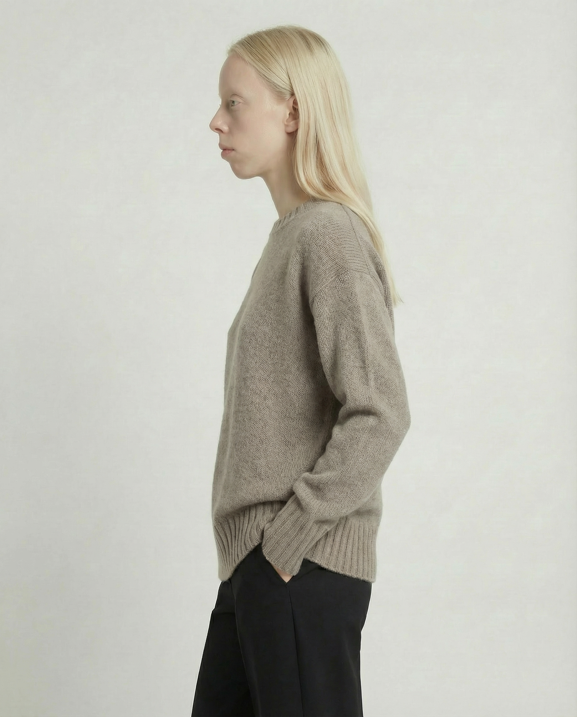 Corte Crewneck, Taupe