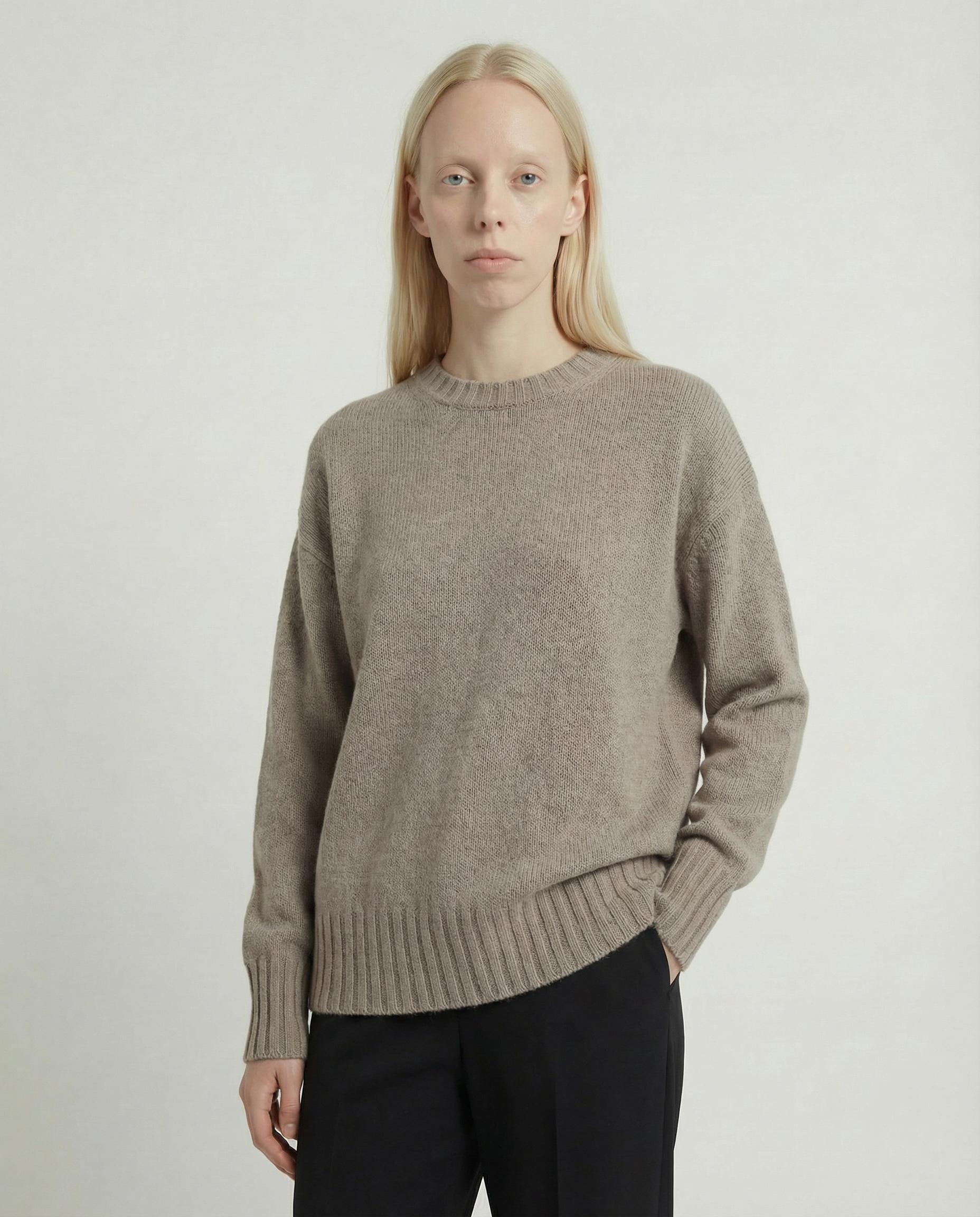 Corte Crewneck, Taupe