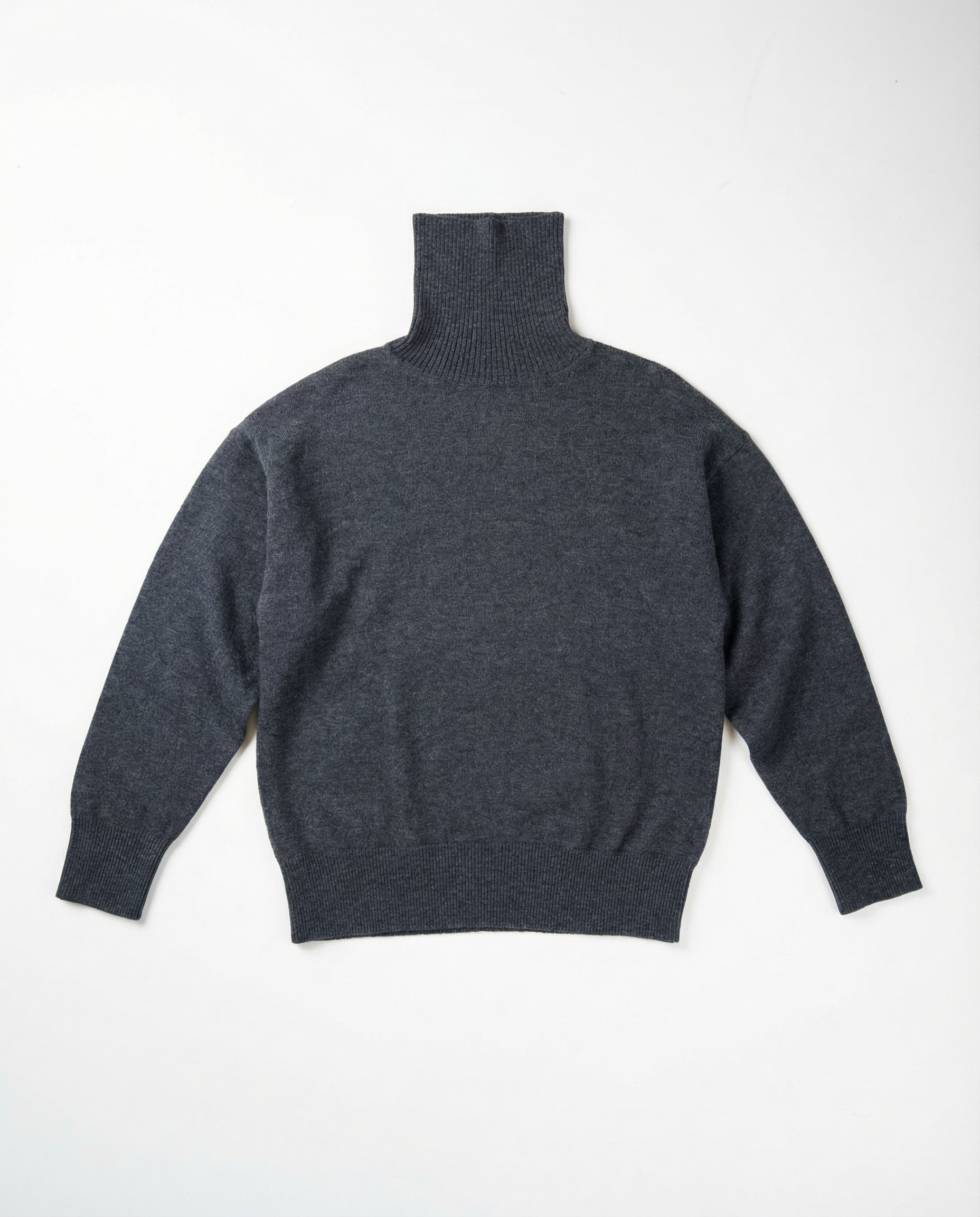 Volta Turtleneck, Charcoal