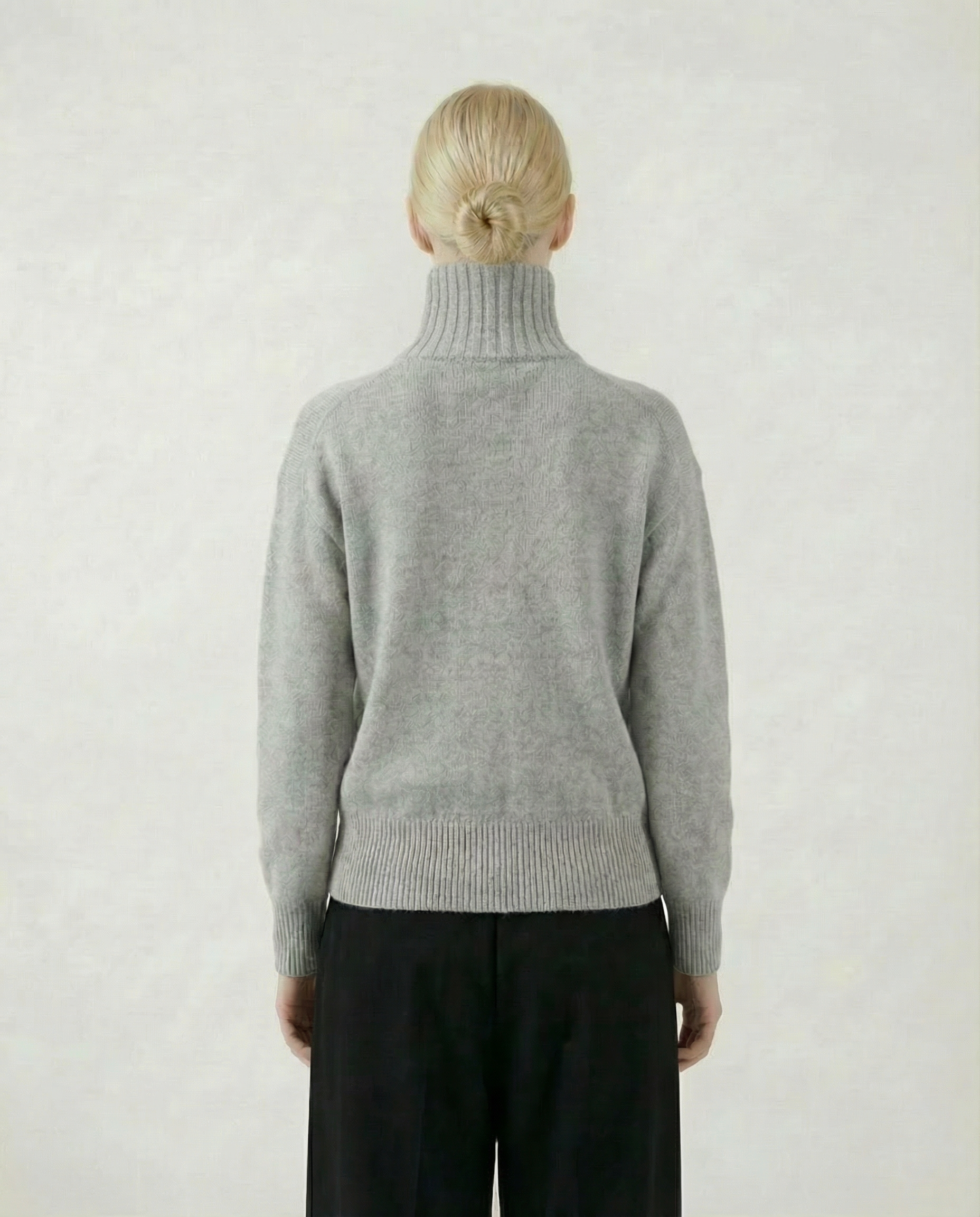 Portico Cardigan, Light Grey