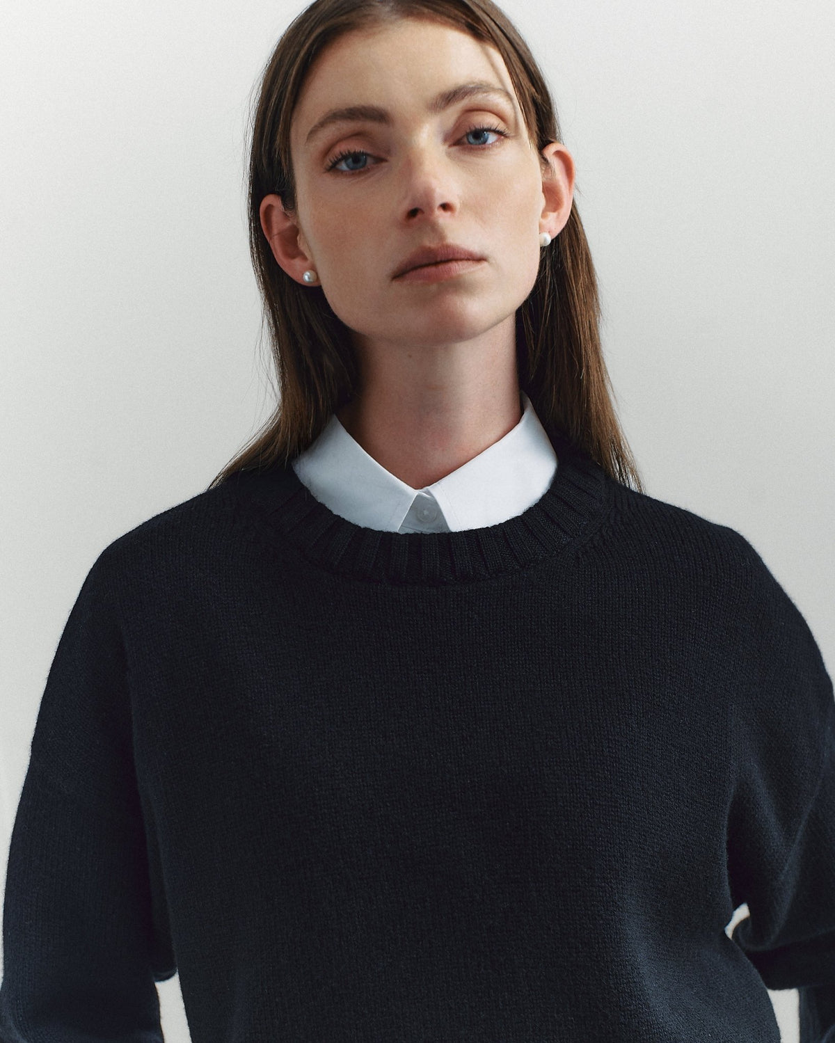 Corte Crewneck, Black - Casa Nodale