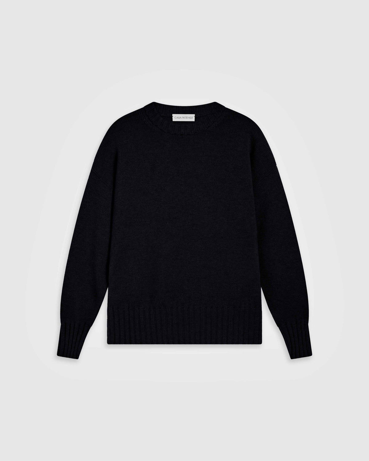 Corte Crewneck, Black - Casa Nodale