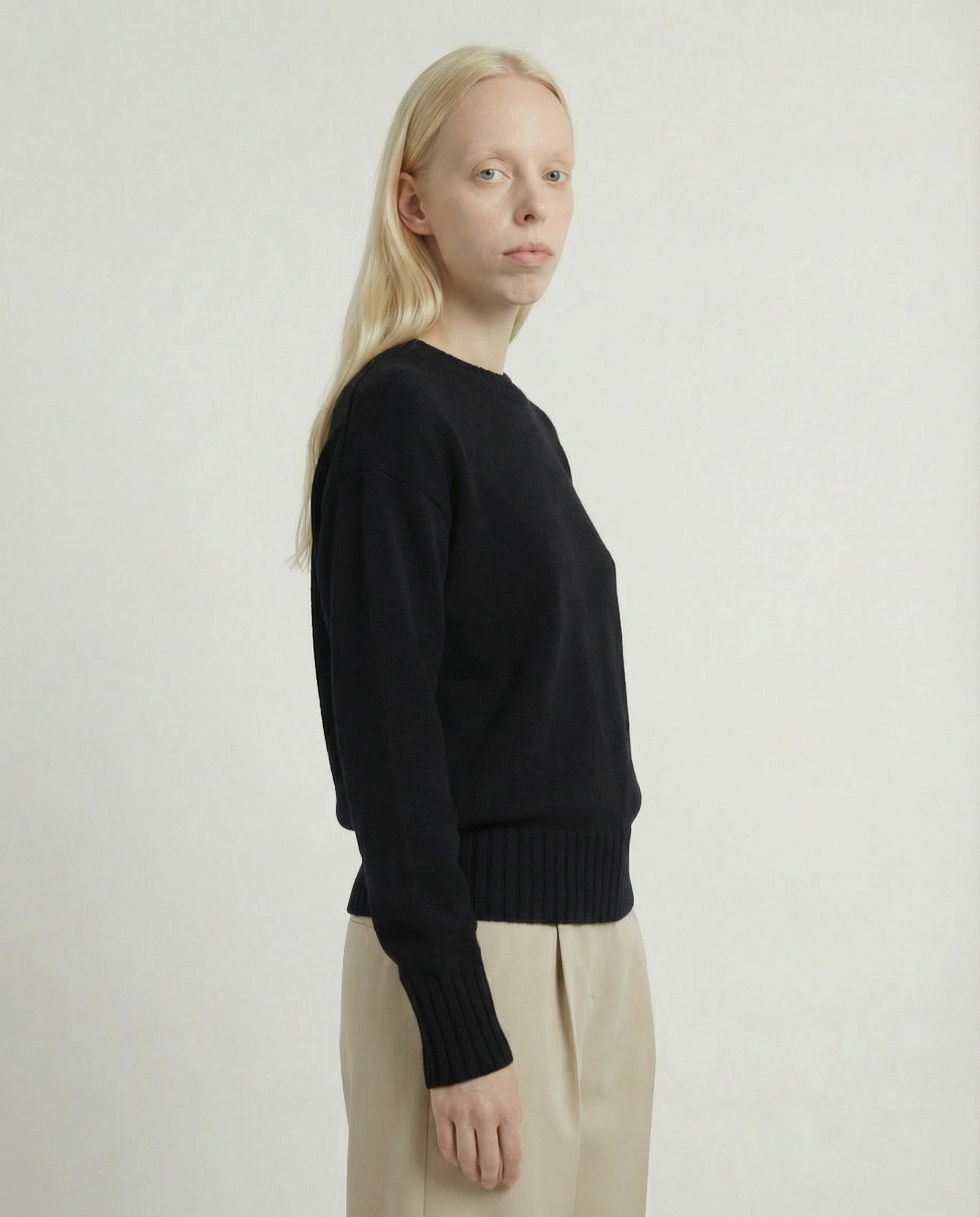 Corte Crewneck, Black