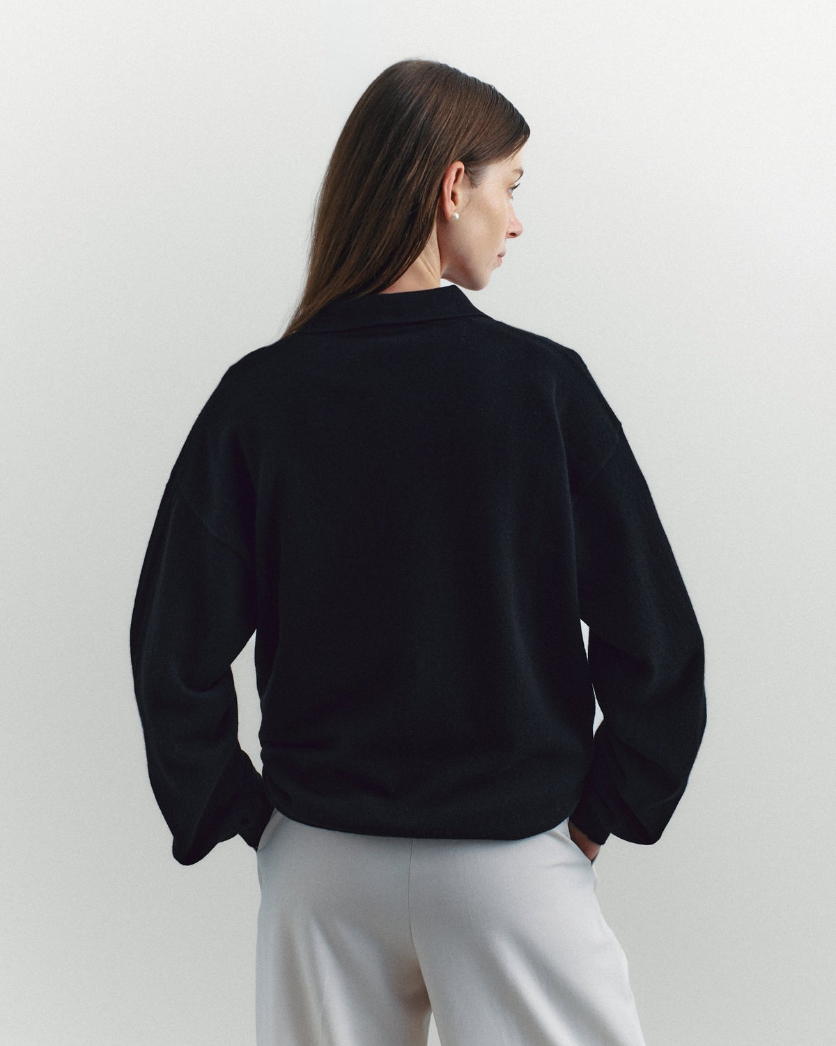 Navata Cardigan, Black - Casa Nodale
