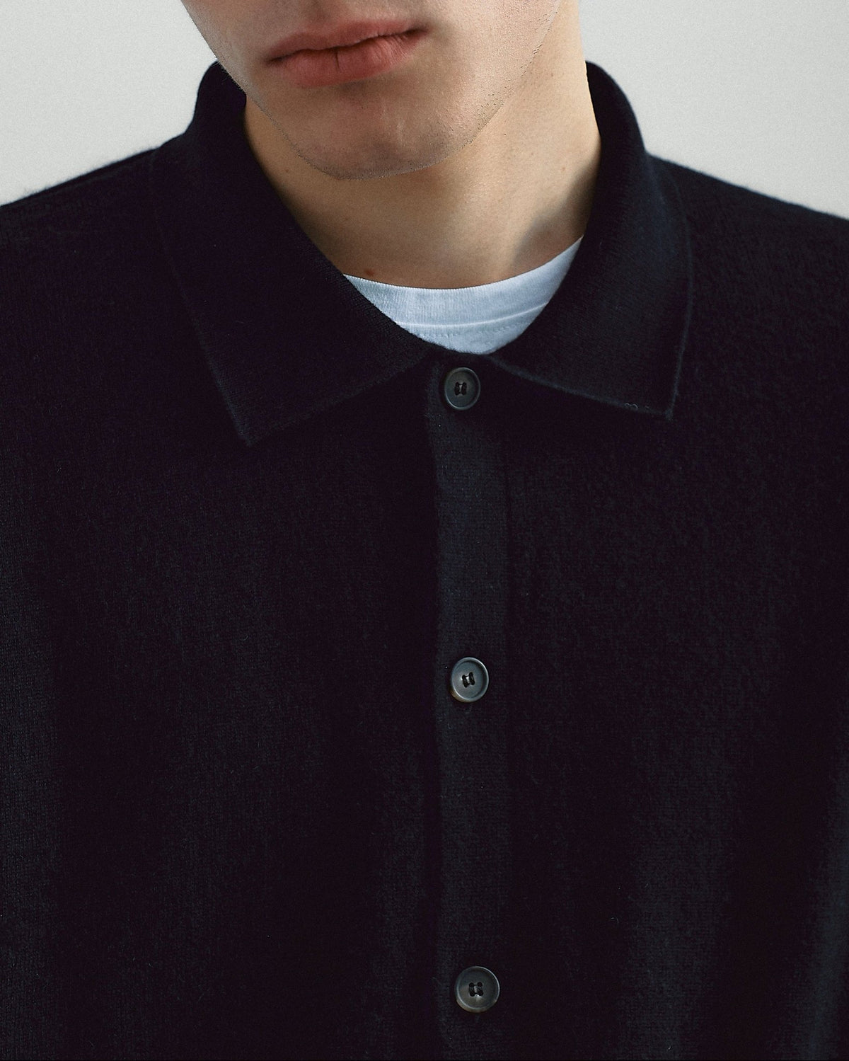 Navata Cardigan Black - Casa Nodale