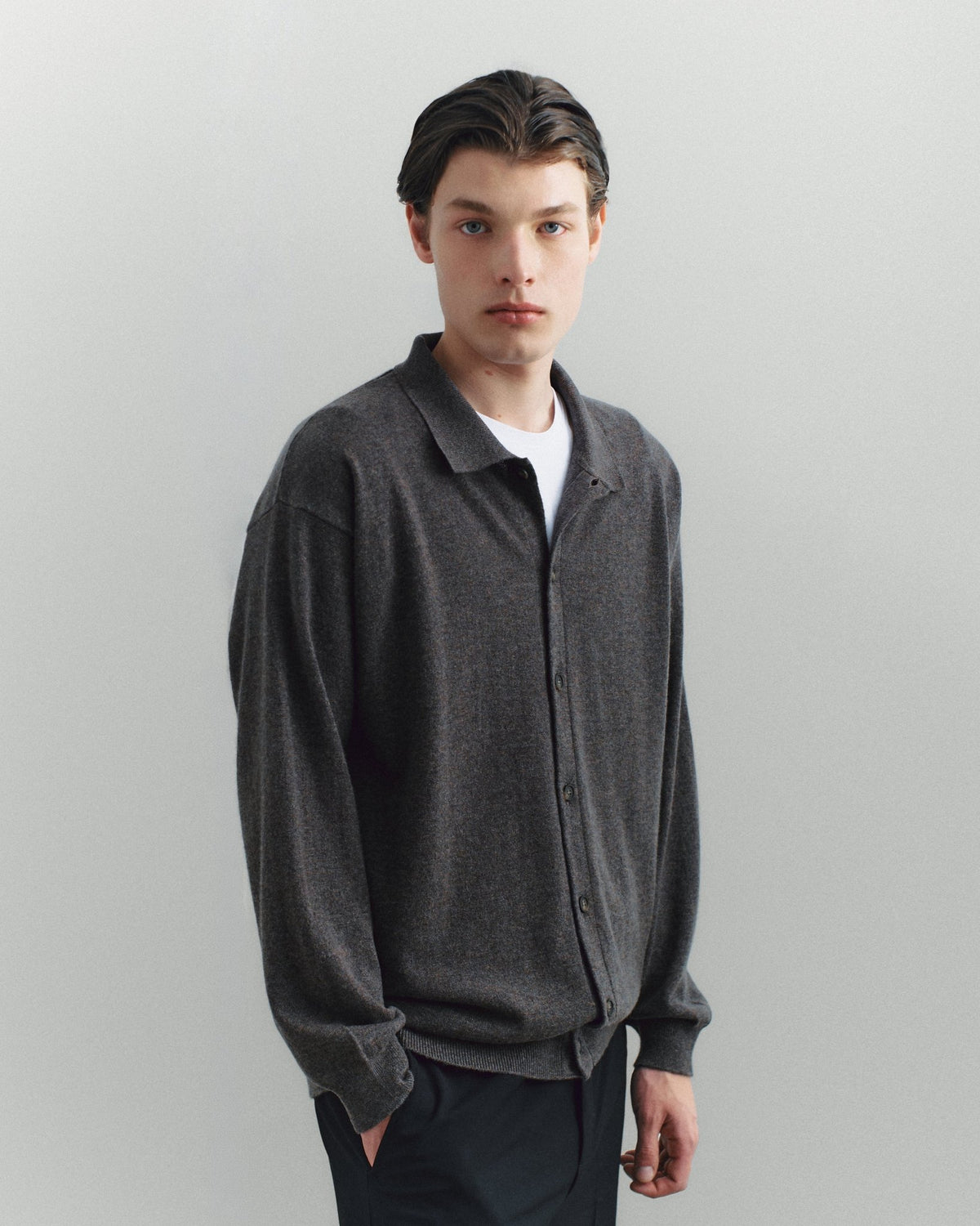 Navata Cardigan Castagna - Casa Nodale