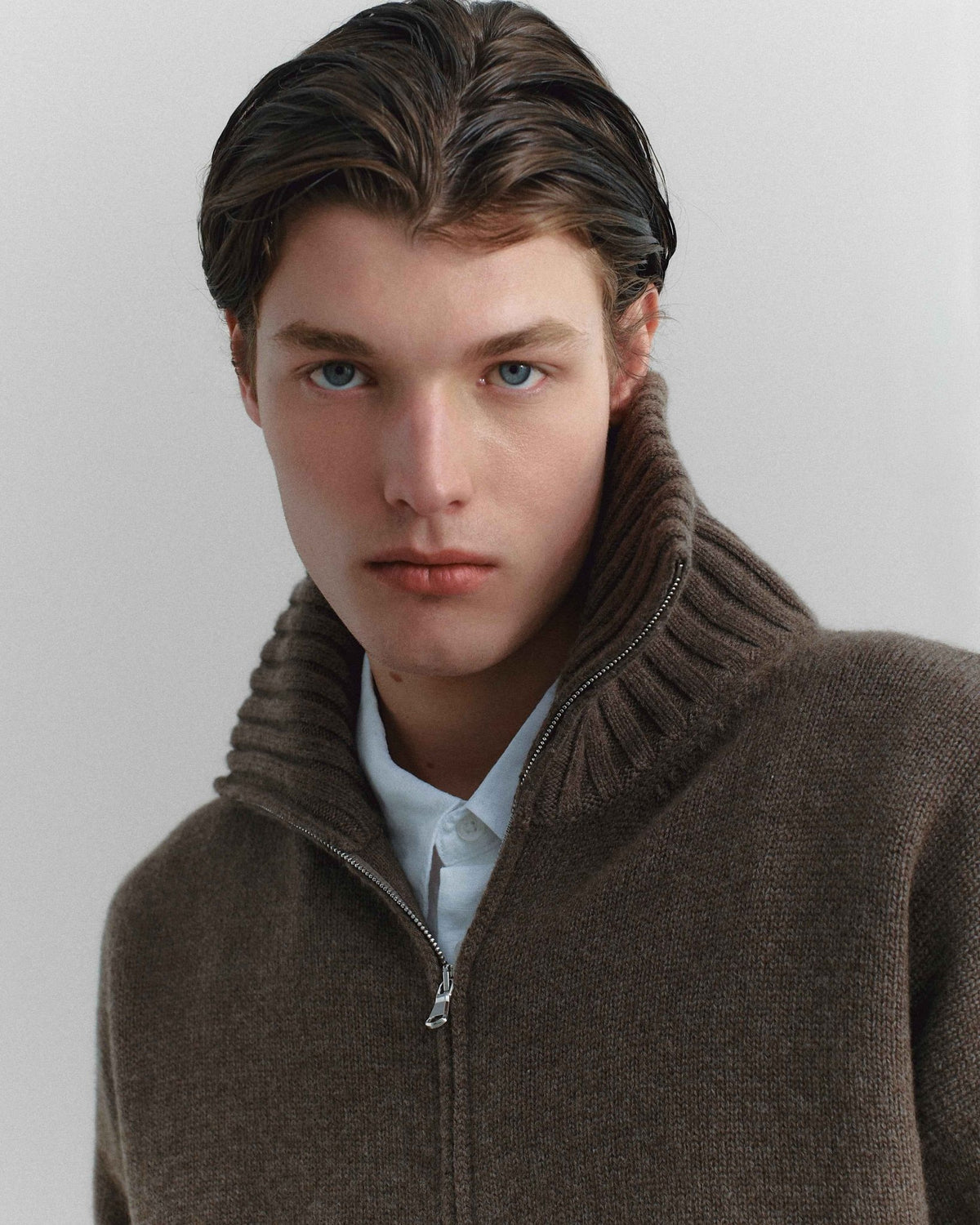 Portico Cardigan Chocolate - Casa Nodale