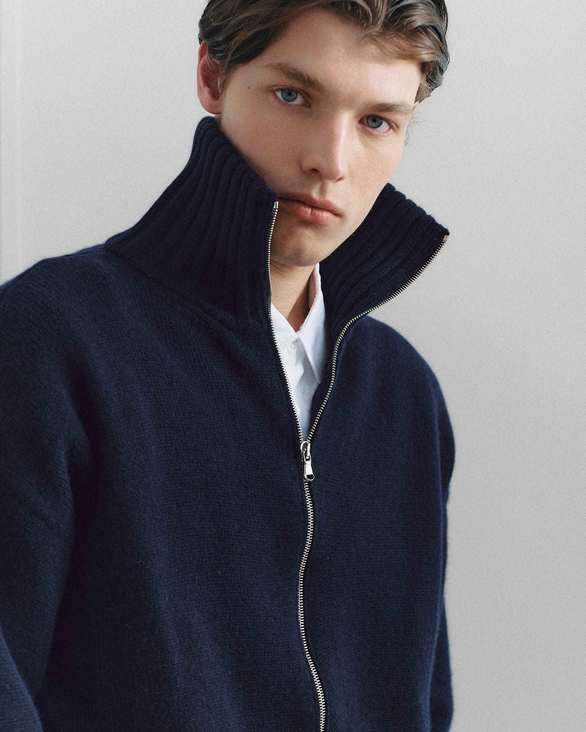 Portico Cardigan Navy - Casa Nodale