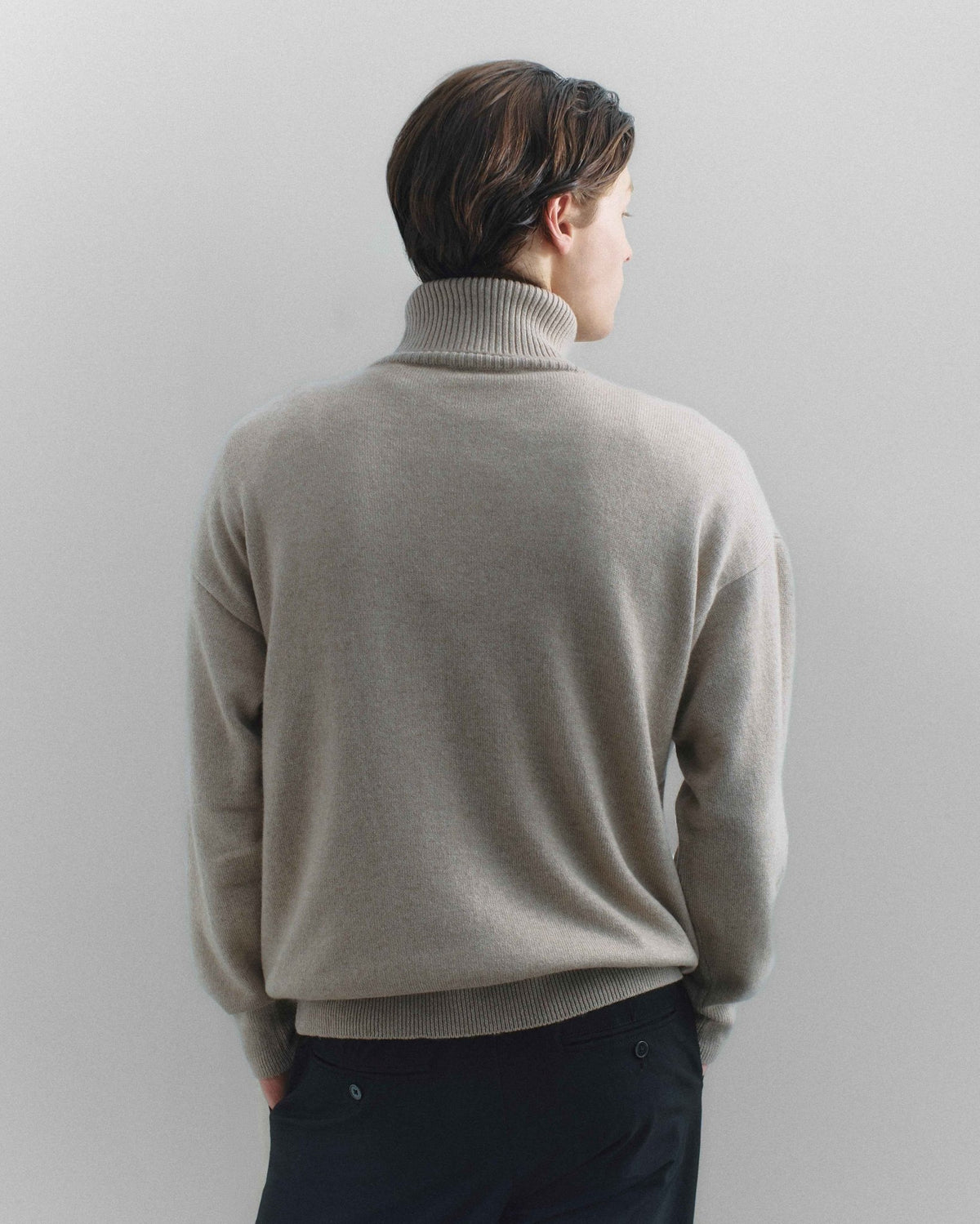 Volta Turtleneck Beige - Casa Nodale
